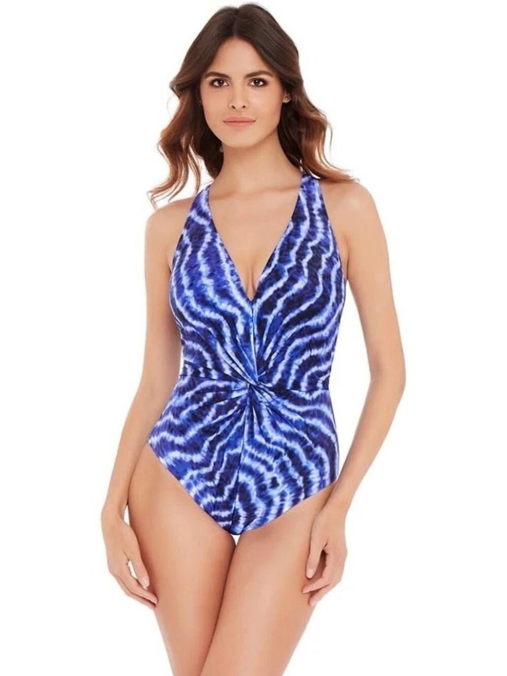 NWT MagicSuit Women's Swimwear Force of Nature Drew Tummy Control OnePiece Sz 10